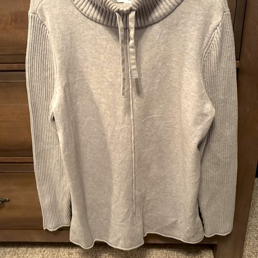 Over sized Sonoma mock turtle neck size large - Picture 4 of 7